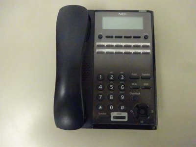 NEC IP7WW-12TXH-B1 12-Button Display Speaker Telephone