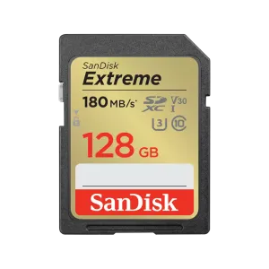 SanDisk Extreme UHS-I 128GB SD Card SDSDXVA-128G-GNCIN