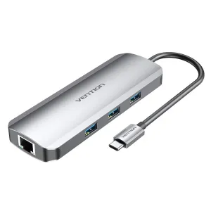 Vention USB-C Multi-Functional 9 in 1 Docking Station VEN-TOLHB