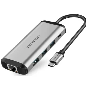 Vention USB-C Multi-Functional 6 in 1 Docking Station VEN-CNCHB