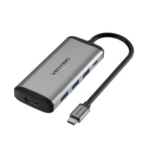 Vention USB-C Multi-Functional 6 in 1 Docking Station VEN-CNCHB