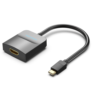 Vention Type-C to HDMI Adapter 0.15M Black ABS Type- VEN TDCBB