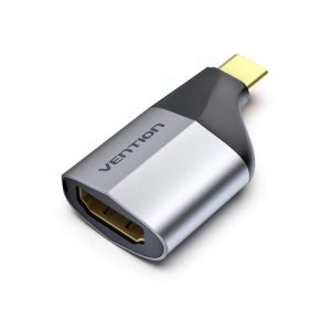Vention Type C Male to HDMI Female Adapter Gray Aluminum Alloy Type- VEN TCAH0