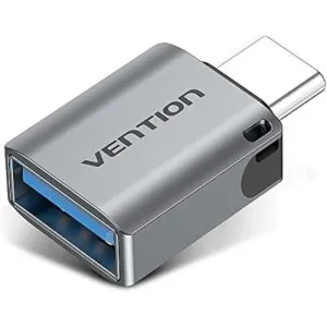 Vention USB 3.1 C Male to USB A Female OTG Cable 0.15M Black PVC Type VEN-CDPH0