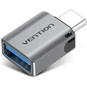 Vention USB 3.1 C Male to USB A Female OTG Cable 0.15M Black PVC Type VEN-CDPH0