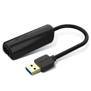 Vention USB 3.0 to Gigabit Ethernet Adapter Gray 0.15M Aluminum Alloy Type VEN-CEWHB