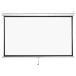 Light Wave Manual Projector Screen 240 x 240cm-LW-MPS-240M