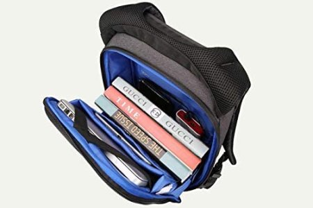 Kingsons KS3149W 15.6″ Smart Anti-theft Backpack Waterproof USB Charging Port Gray